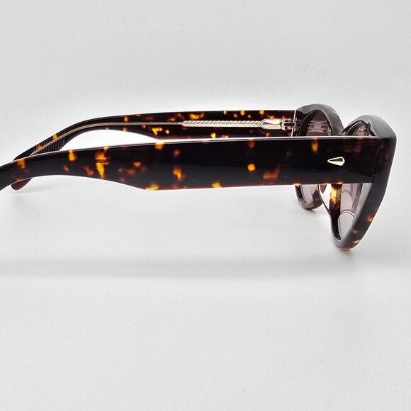 Rag & Bone RNB1012/S Dark Havana Frame Brown Gradient Flat Lens Sunglasses 49mm